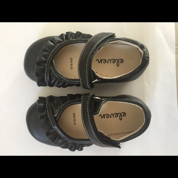 Eleven brand EUC MaryJane style ruffled shoes US 9 - Picture 2 of 6